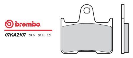 BREMBO brzdové destičky moto 07KA2107