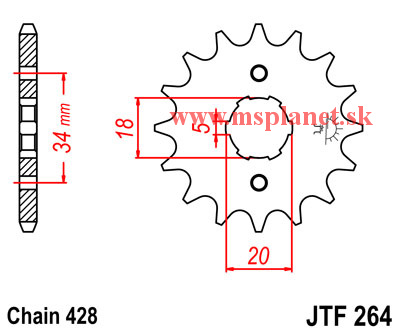 JTF264 14 zubov