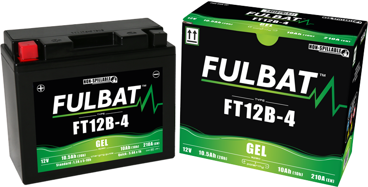 FULBAT Gélová motobatéria FT12B-4 GEL (YT12B-4)