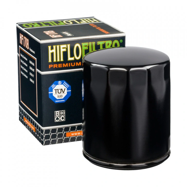 HIFLOFILTRO Olejový filter HF170B čierna