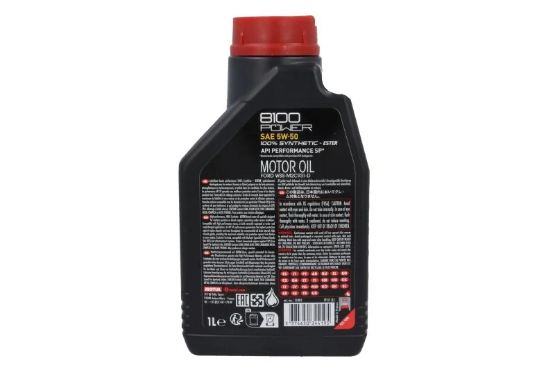 MOTUL Motorový olej 8100 POWER 5W50 1L