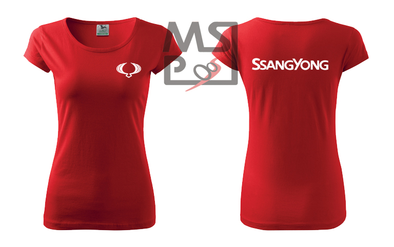 Dámske tričko s motívom SsangYong