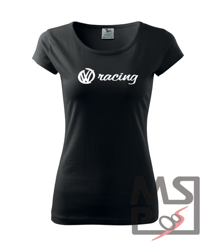 Dámske tričko s motívom 084 VW Racing