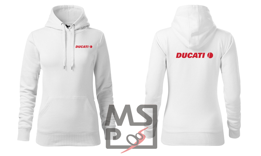 Dámska mikina s motívom Ducati