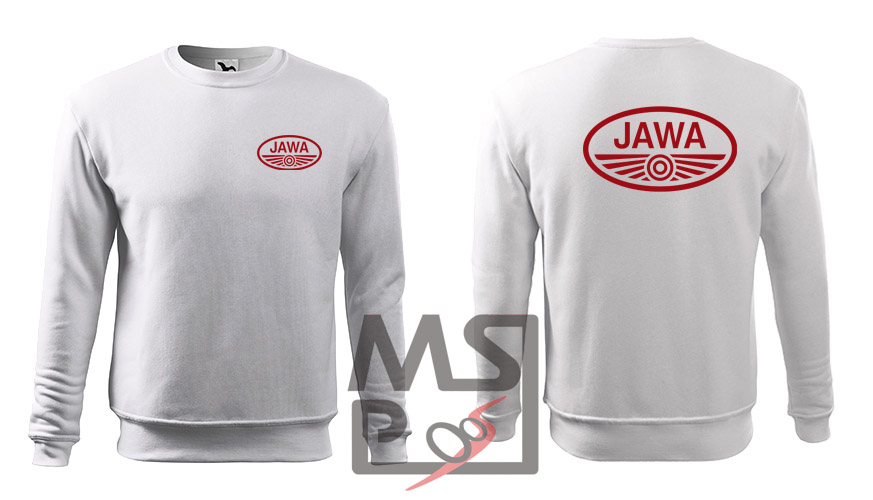 Pánska mikina s motívom Jawa 93