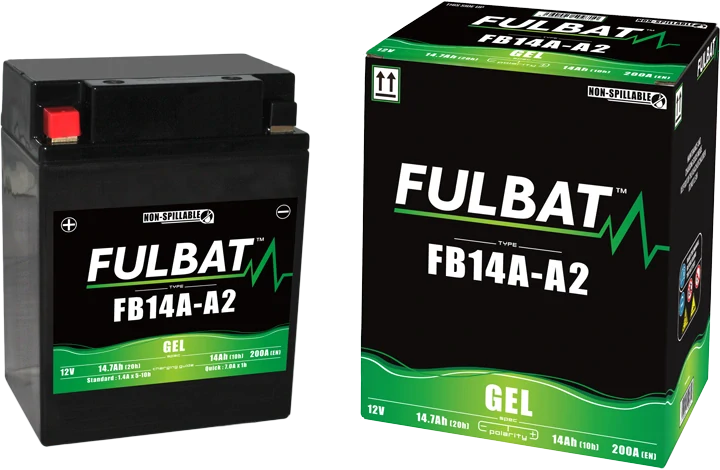 FULBAT FB14A-A2 12V 14Ah 210A 134x89x166mm L+ GEL bezúdržbová motobatéria