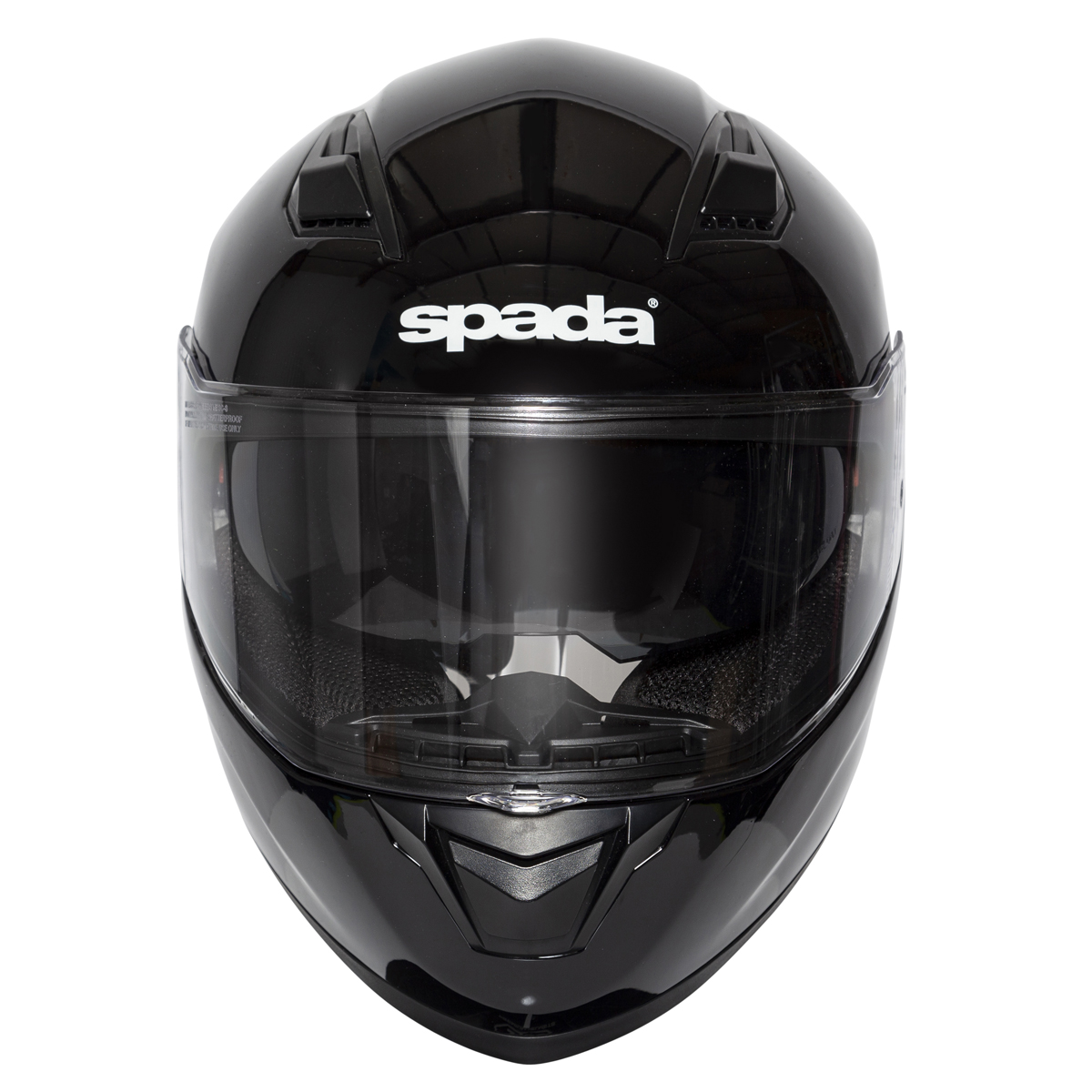 SPADA integrálna moto Prilba SP17 M čierna