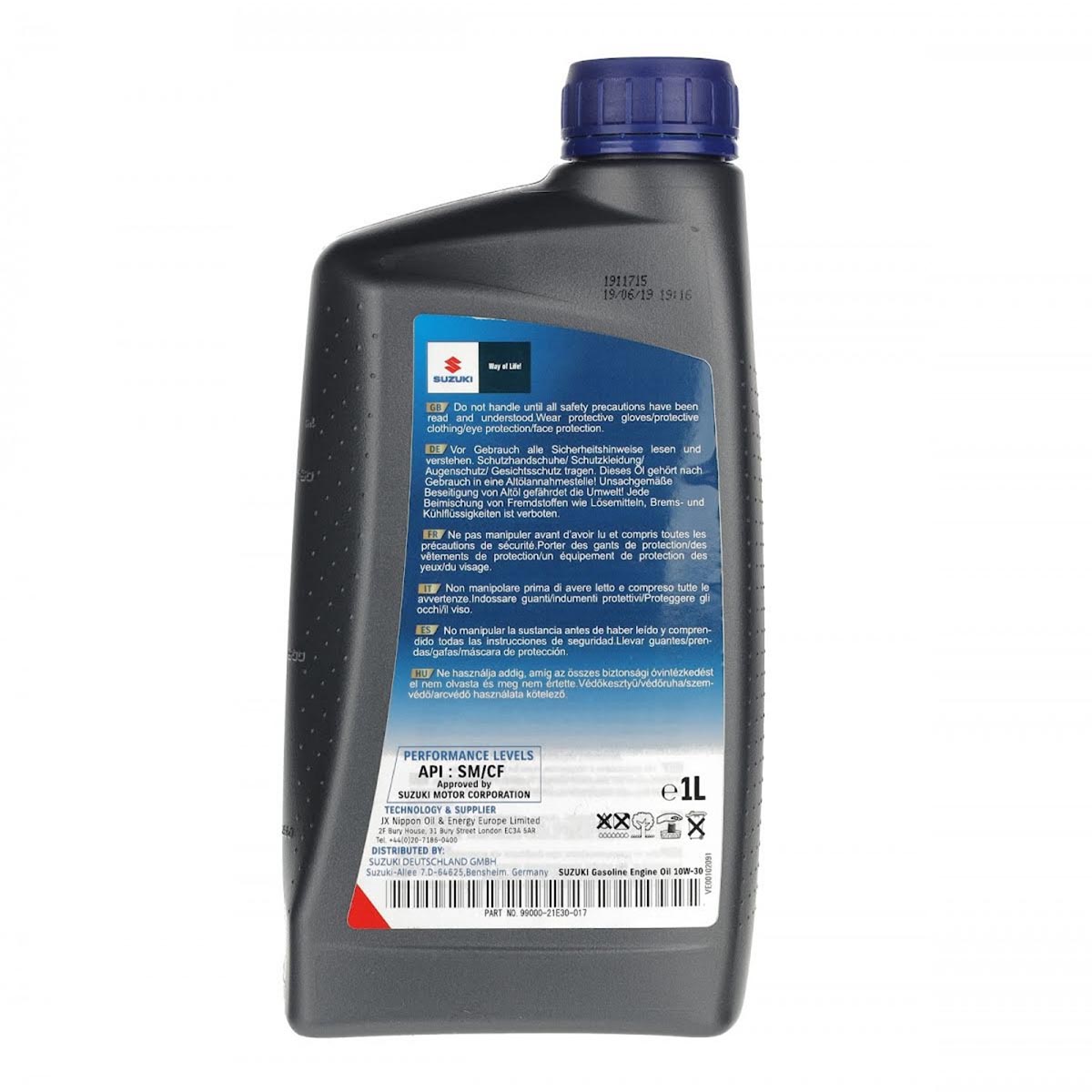 SUZUKI Motorový olej ECSTAR F7000 10W-30 1L