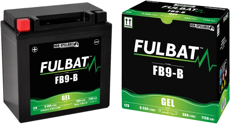 FULBAT FB9-B 12V 9Ah 115A 135x75x139mm L+ GEL bezúdržbová motobatéria