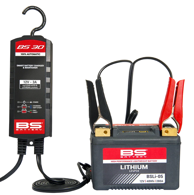 BS-BATTERY Nabíjačka akumulátorov SMART BS30 (vhodná aj pre lithiové batérie) 12V 3A