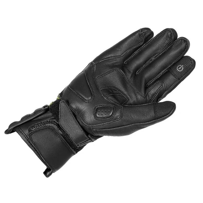 TXR Rukavice na motorku Spartan čierno-fluo žlté XL