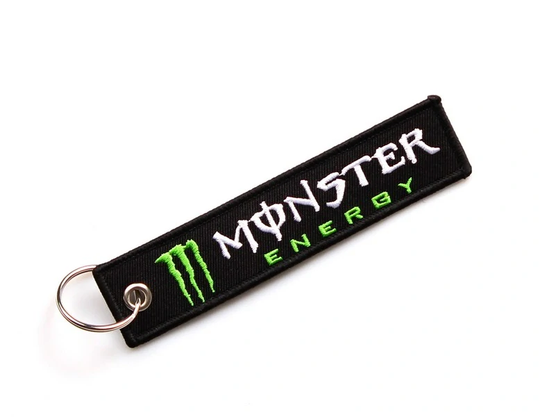 TXR Textilná kľúčenka Kawasaki Monster Energy