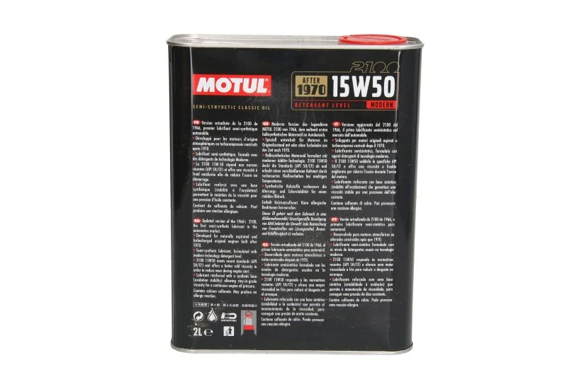 MOTUL Motorový olej CLASSIC OIL 2100 15W50 2L