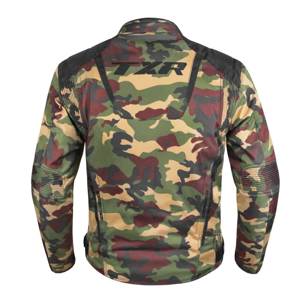 TXR Bunda na motorku Gunner Camo zelená 4XL