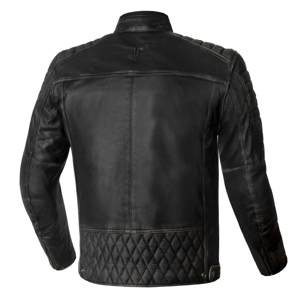 TXR Bunda na motorku Vintage sivá 3XL