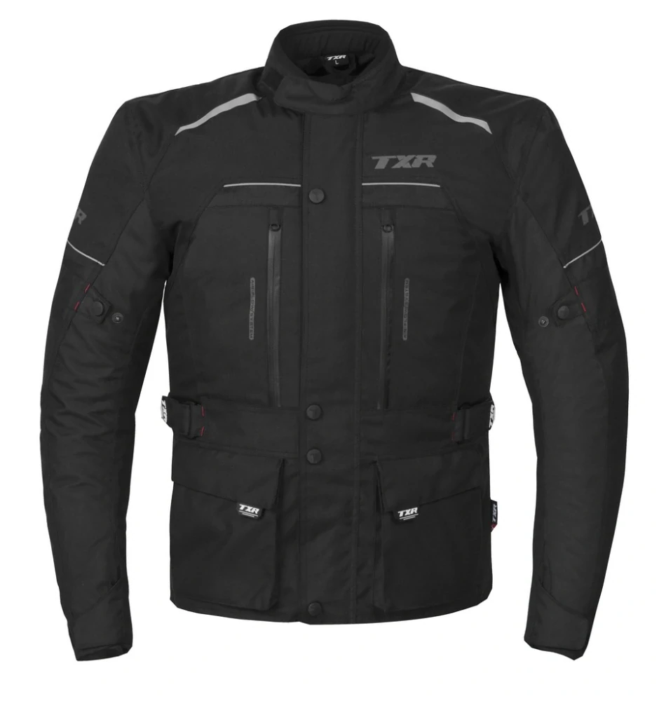 TXR Bunda na motorku Visper čierna 4XL