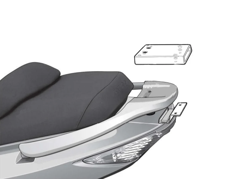 SHAD Montážna sada pre Horný kufor Top master K0XC55ST KYMCO XCITING 500 R/ABS