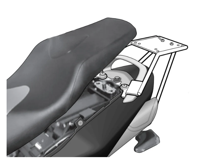 SHAD Montážna sada pre Horný kufor Top master S0GS66ST SUZUKI GSR 600