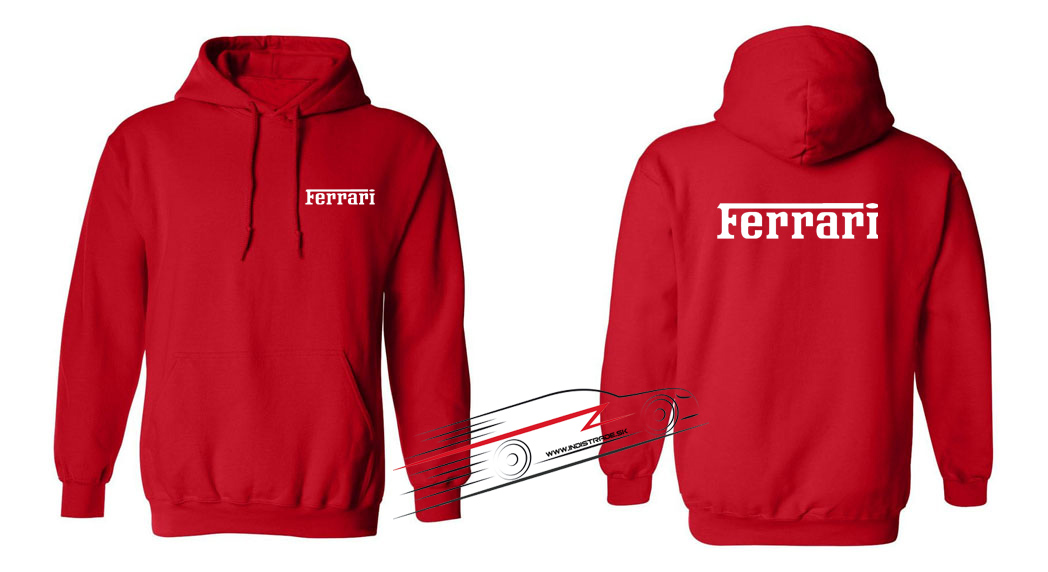 Mikina s motívom Ferrari 3