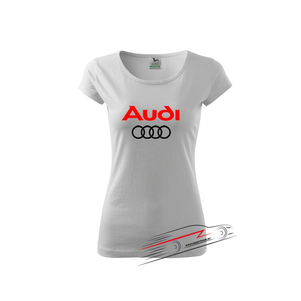 Dámske tričko s motívom AUDI