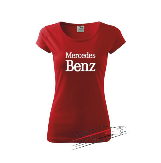 Dámske tričko s motívom Mercedes