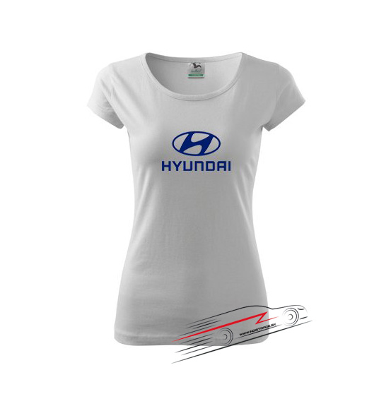 Dámske tričko s motívom Hyundai