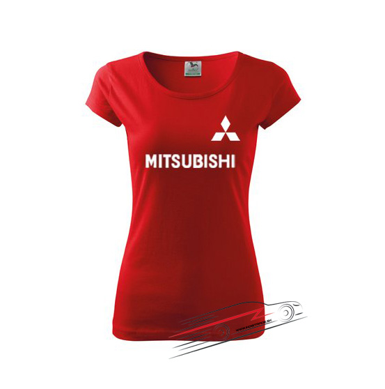 Dámske tričko s motívom MITSUBISHI