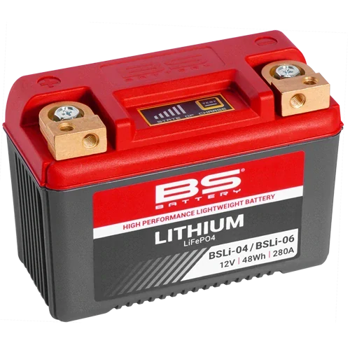 BS-BATTERY BSLI-04/BSLI-06 12V 4Ah 280A L+ LiFePO4 lítiová motobatéria