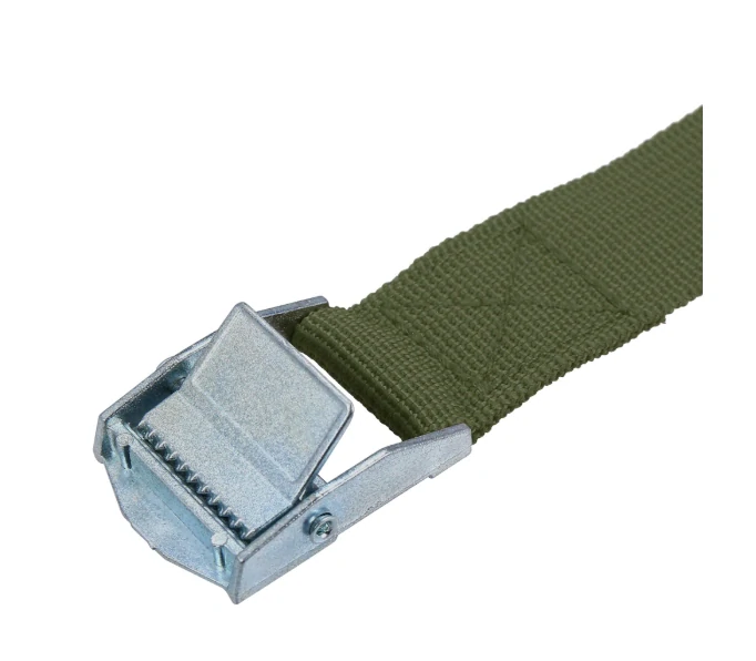 TXR Upínací popruh s kovovou sponou 25mm army zelený