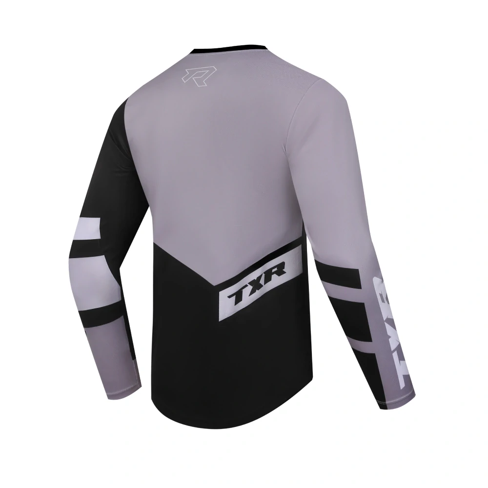 TXR Motokrosový dres Vortex čierno-sivý L