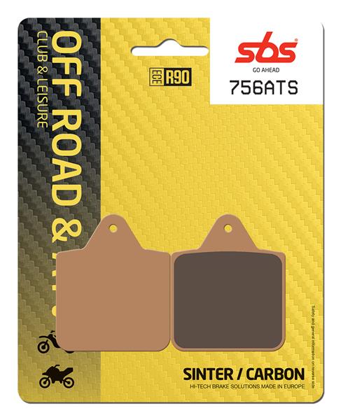 SBS Brzdové doštičky 756ATS