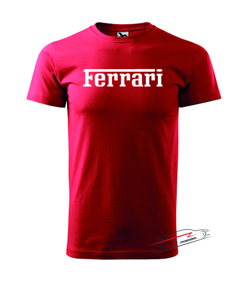 Pánske tričko s motívom Ferrari
