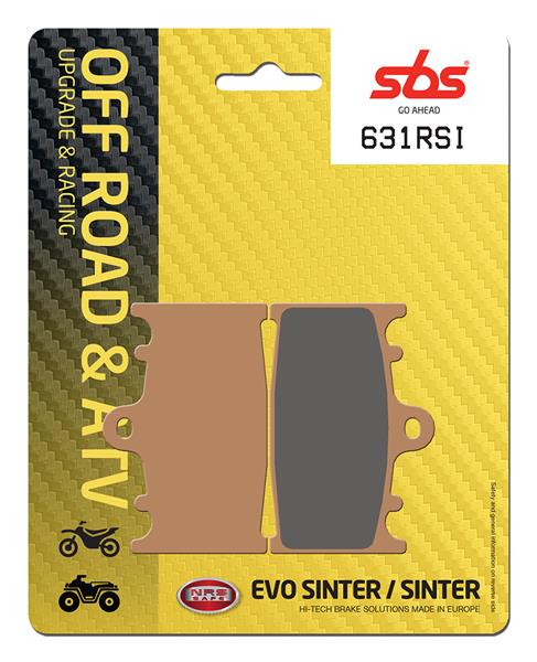 SBS Brzdové doštičky 631RSI
