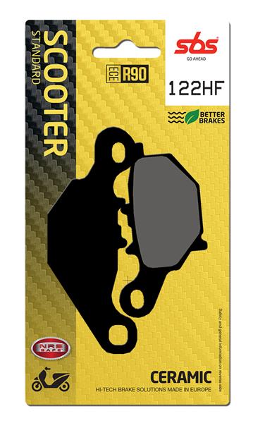 SBS Brzdové doštičky 122HF