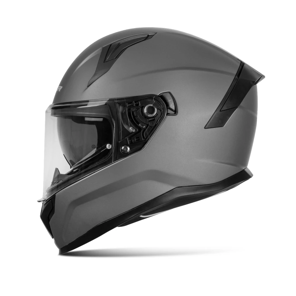TXR Integrálna prilba na motorku Raptor titánová XXL