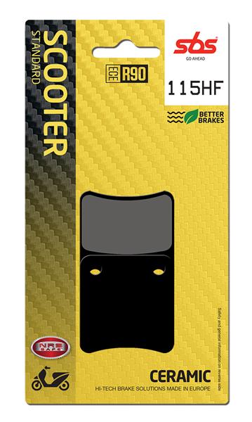 SBS Brzdové destičky 115HF