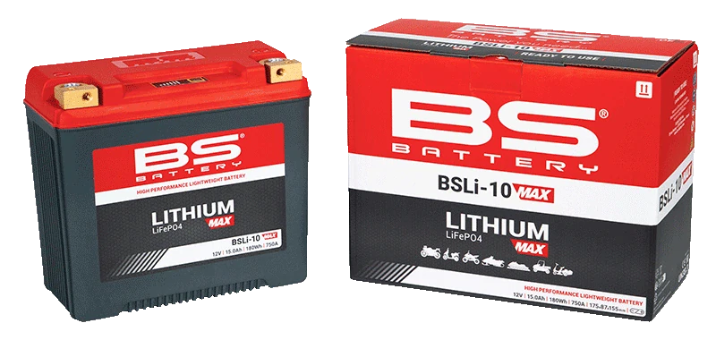 BS-BATTERY BSLI-10 MAX 12V 15Ah 750A P+ LiFePO4 lítiová motobatéria