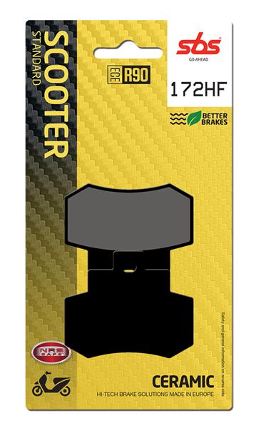 SBS Brzdové doštičky 172HF