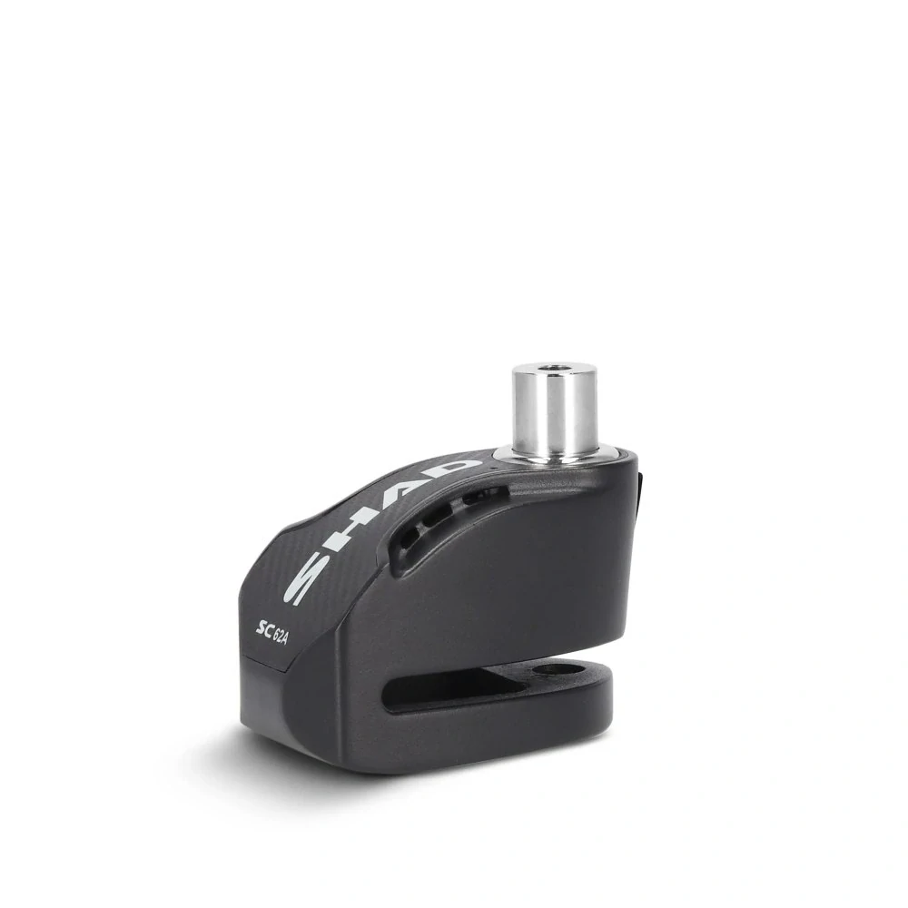 SHAD Zámok na kotúč s alarmom SC62A C0S6210A čierna čap 10 mm