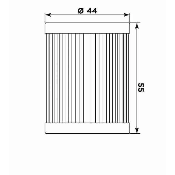 MIW Olejový filter S3008 (alt. HF132)