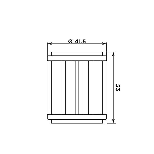 MIW Olejový filter KT8009 (alt. HF651)