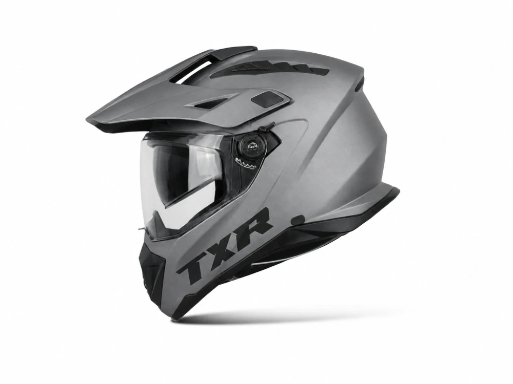 TXR Enduro prilba Explorer titánová S