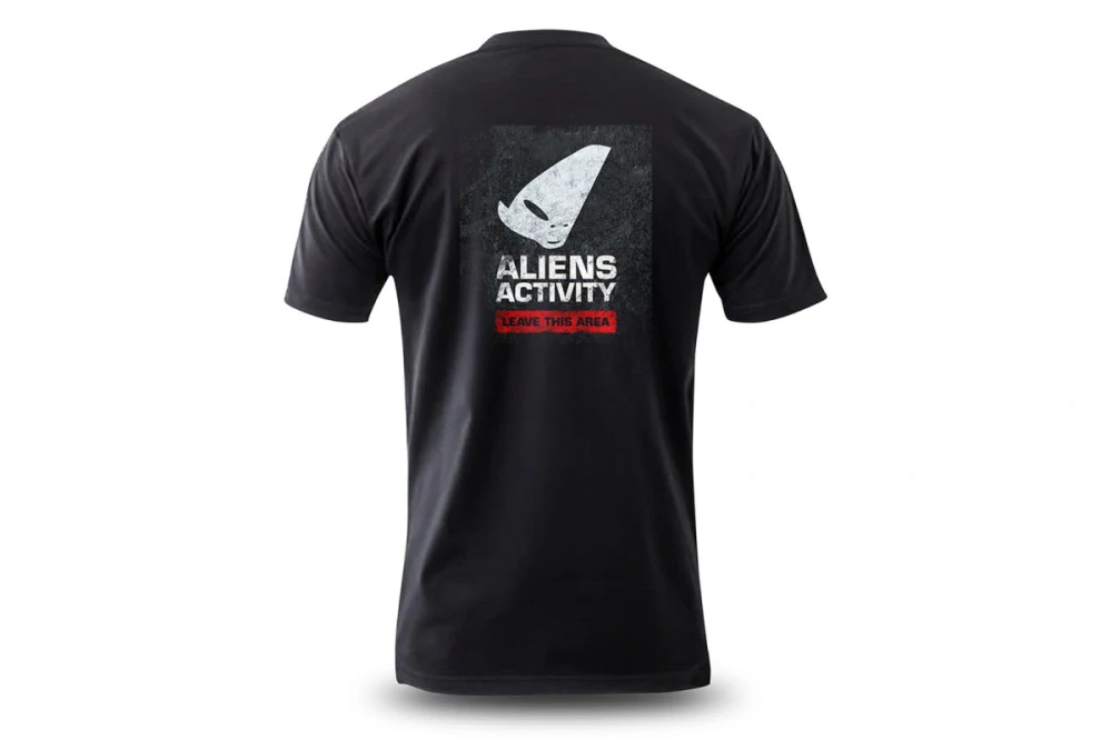 UFO PLAST Tričko čierne Aliens Activity S