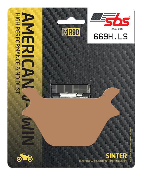 SBS Brzdové doštičky 669H.LS