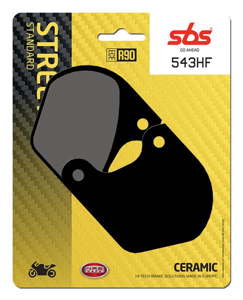 SBS Brzdové doštičky 543HF