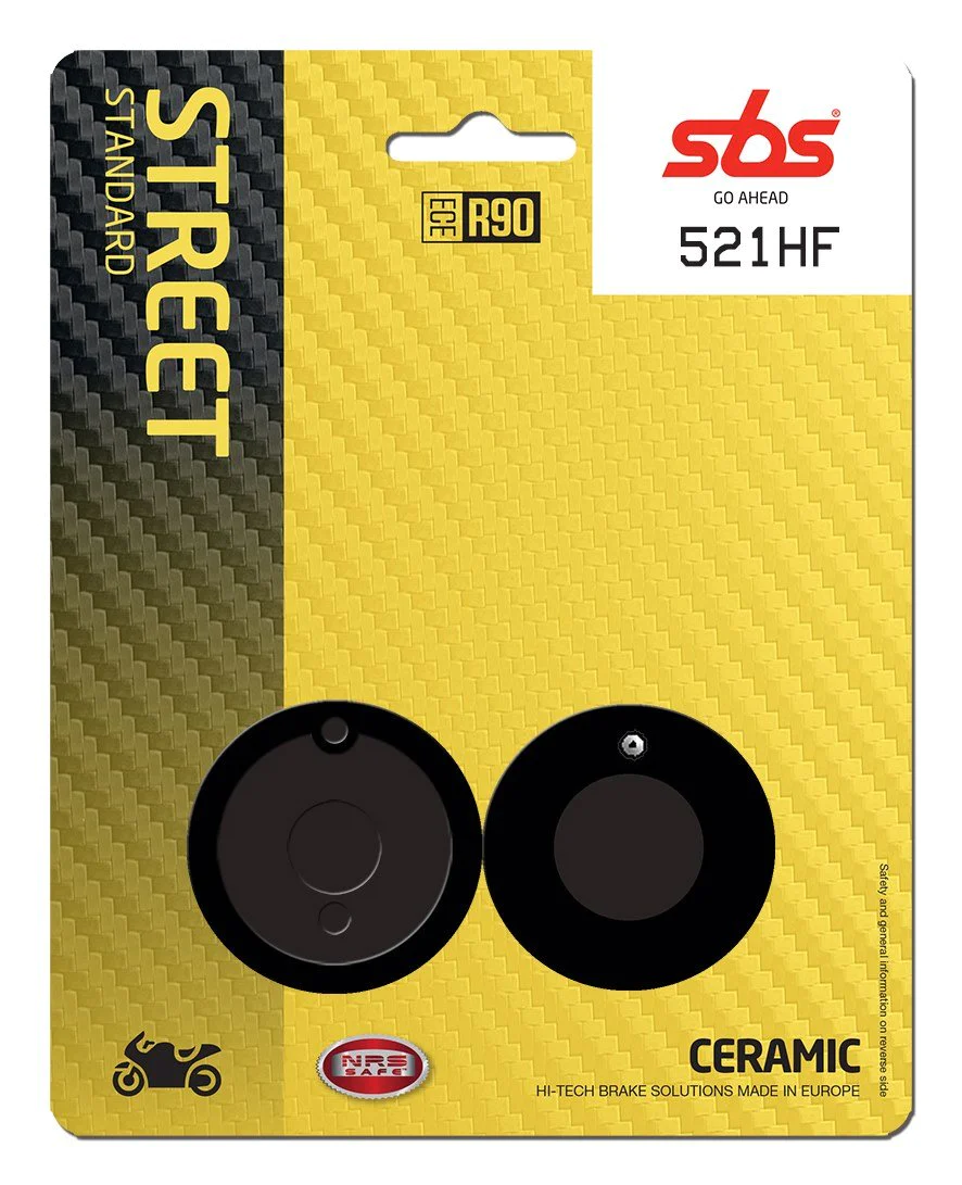 SBS Brzdové doštičky 521HF