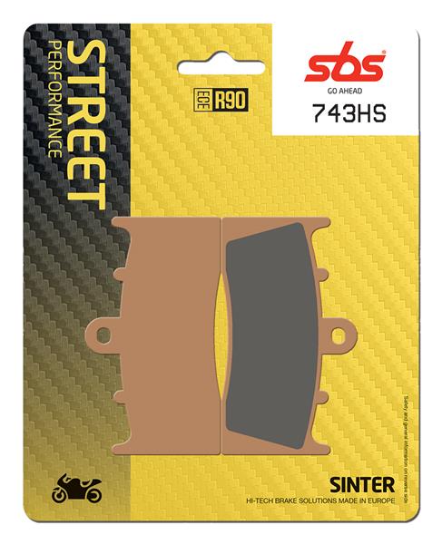 SBS Brzdové destičky 743HS