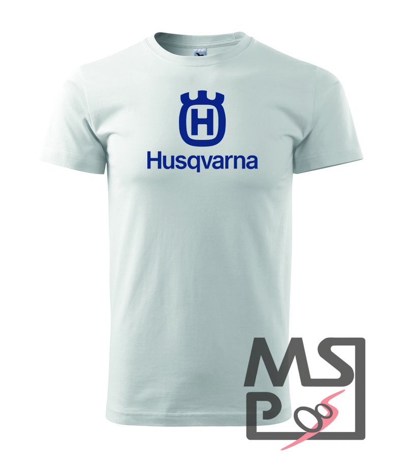 Tričko s motívom Husqvarna