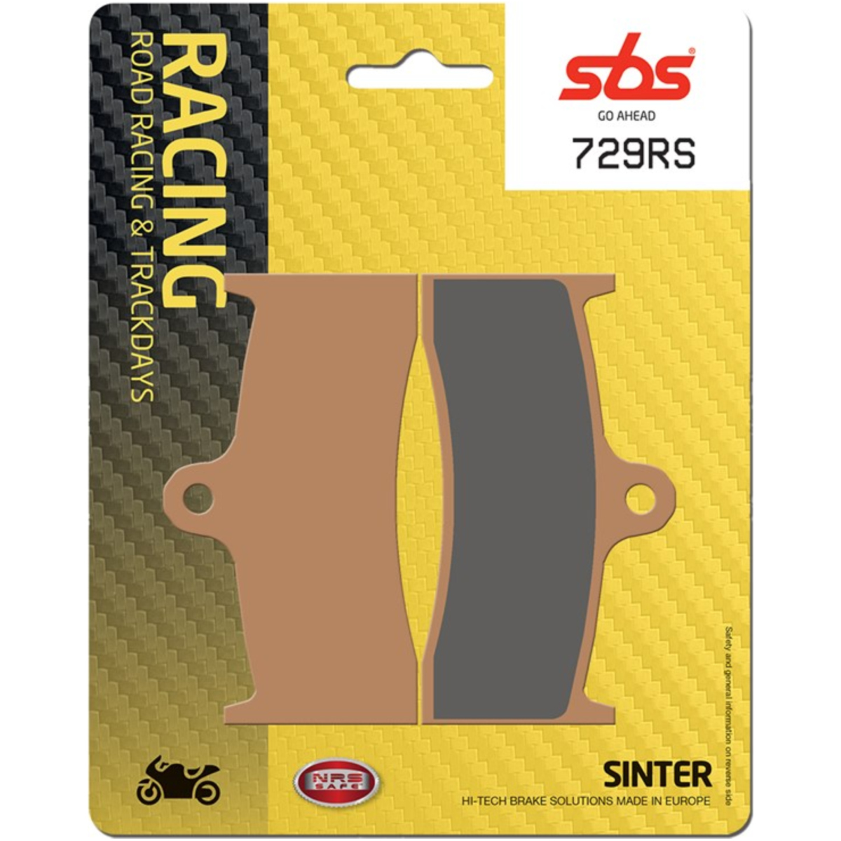 SBS Brzdové doštičky 729RS