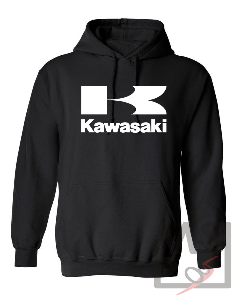 Mikina s motívom Kawasaki 77